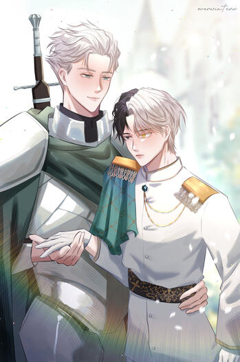 half body + background